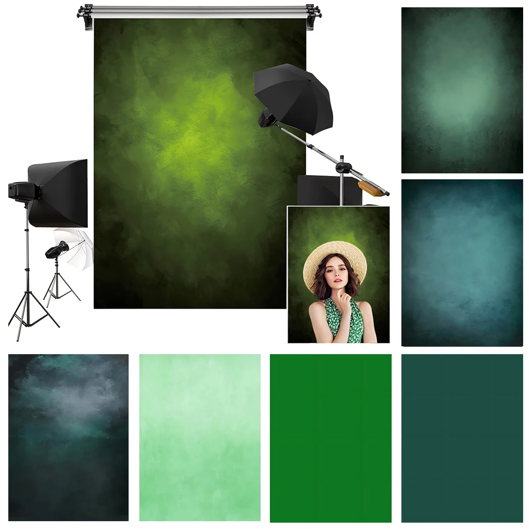 

Green Abstract Gradient Texture Backdrop Kids Adults Art Baby Portrait Wedding Birthday Party Baby Shower Photography Background