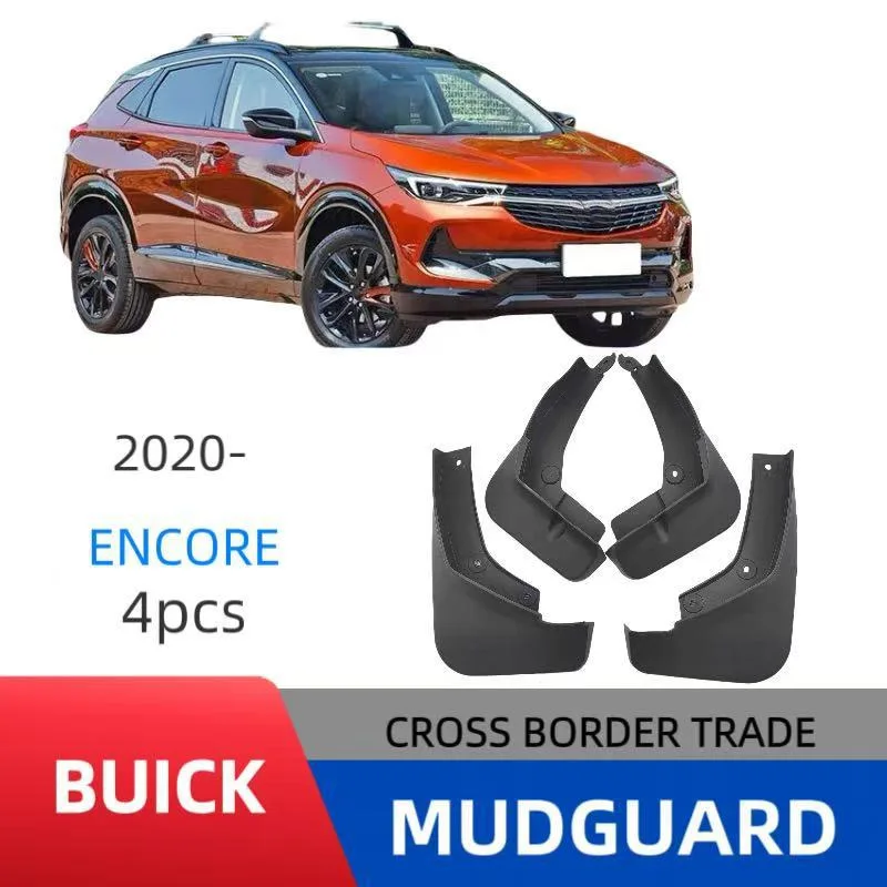

Mudguards For Buick Encore 2020-2021 Mud Flaps Mudflap Front Rear Fender Anti-splash Mudguards Guard Splash Car Accessories
