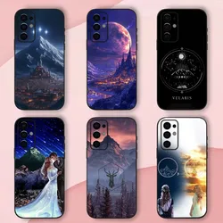 Acotar A Court of Mist and Fury Phone Case For Samsung S24,S21,S22,S23,S30,Ultra,S20,Plus,Fe,Lite,Note,10,9,5G Black Soft Shell