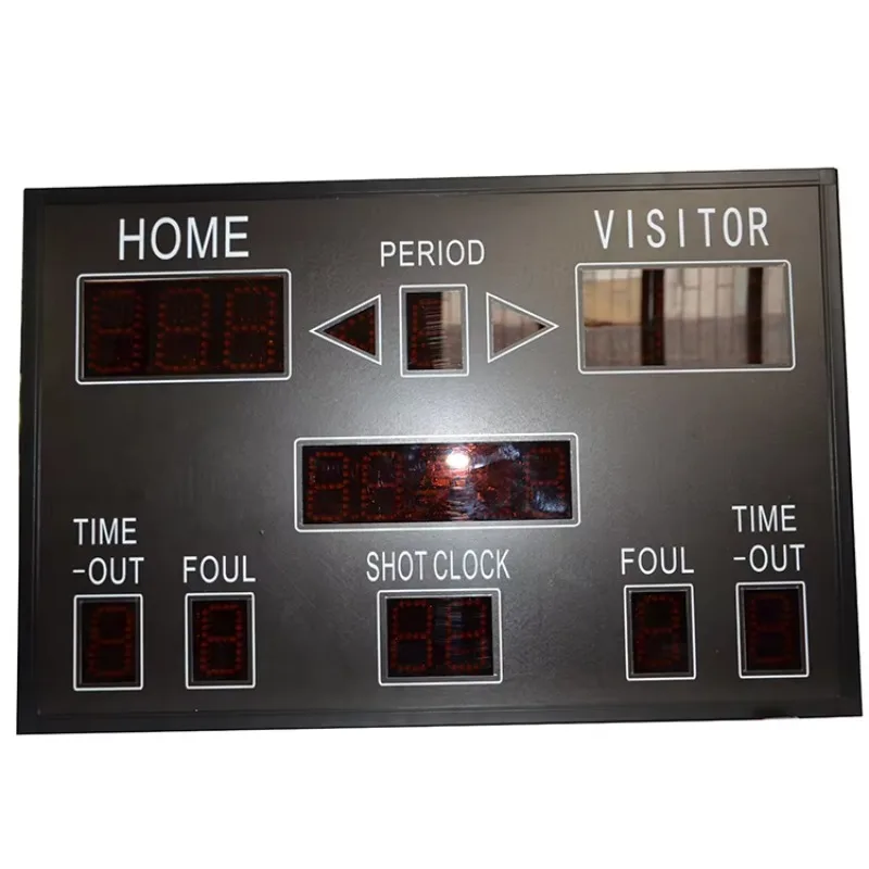 YTYIN Shenzhen Factory لوحة تسجيل رقمية محمولة لكرة السلة للاستخدام الداخلي والخارجي مع جهاز تحكم عن بعد