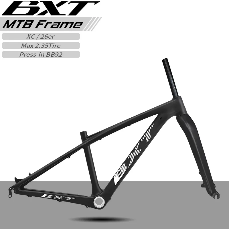 

BXT children 26er mtb carbon frame 26er mtb 14 inch carbon mtb frame kids carbon 26er mtb frame