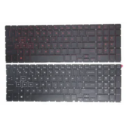 US Laptop Keyboard With backlight for HP 15-DH 15-DC Q211 C143 OMEN 15 DC DC0003la DC005TX DC0004TX 15-DH TPN-Q211