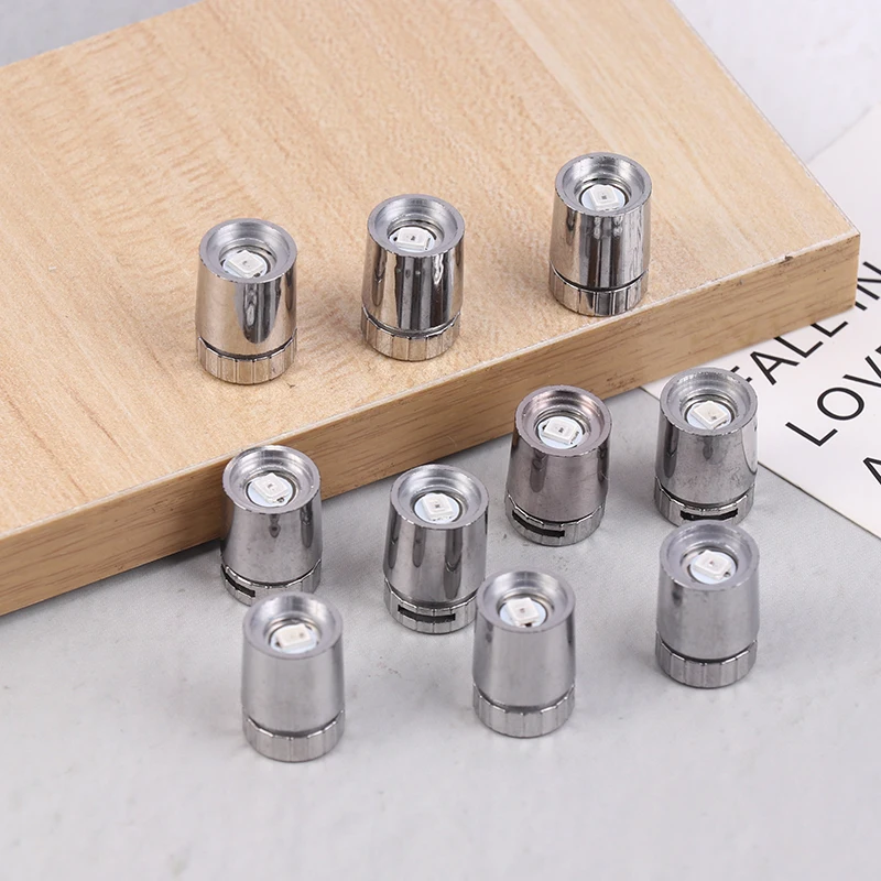 10Pcs Mini Colorful LED Flash Luminous Tumbler Ball Switch Lantern Light For Wedding Birthday Party Glow Decor image 2