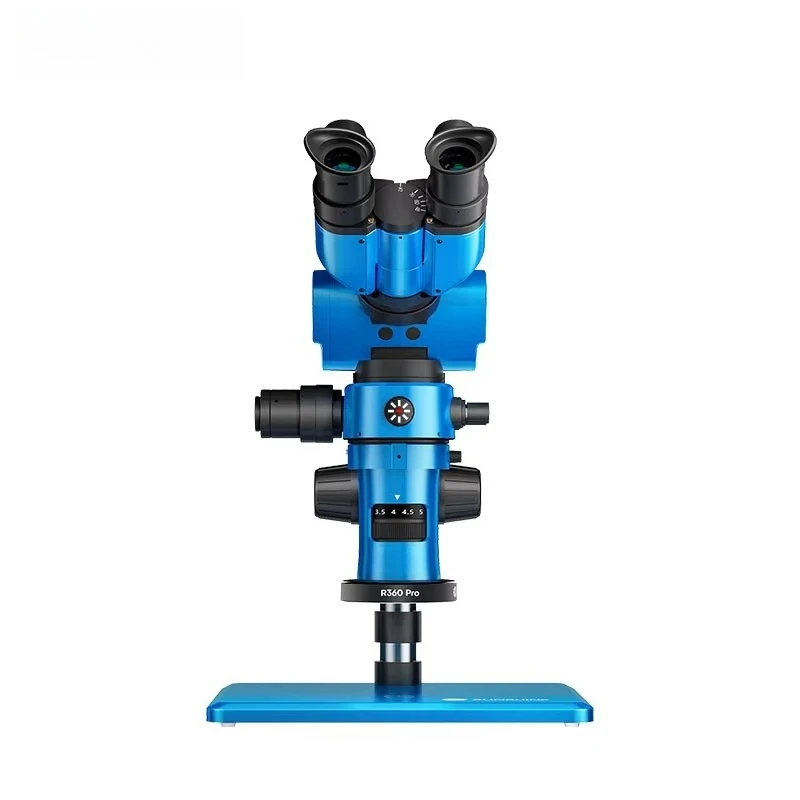 Microscopio trinoculare R360 Pro 360 °   Modulo obiettivo regolabile per formazione PCB e riparazione elettronica