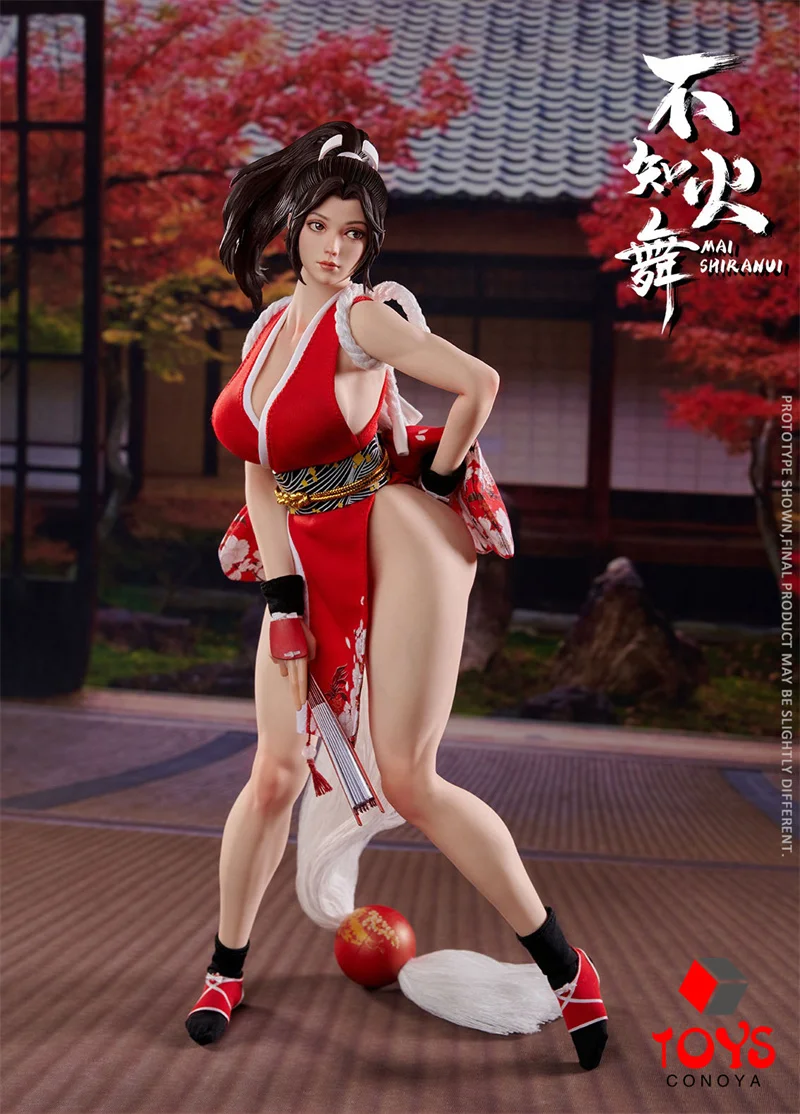 【2025 Q2】VERYCOOL VCF-2068 1/6 Mai Shiranui Silicone Action Figure 12'' Movable Eyes Female Soldier Figure Model Full Set Toy