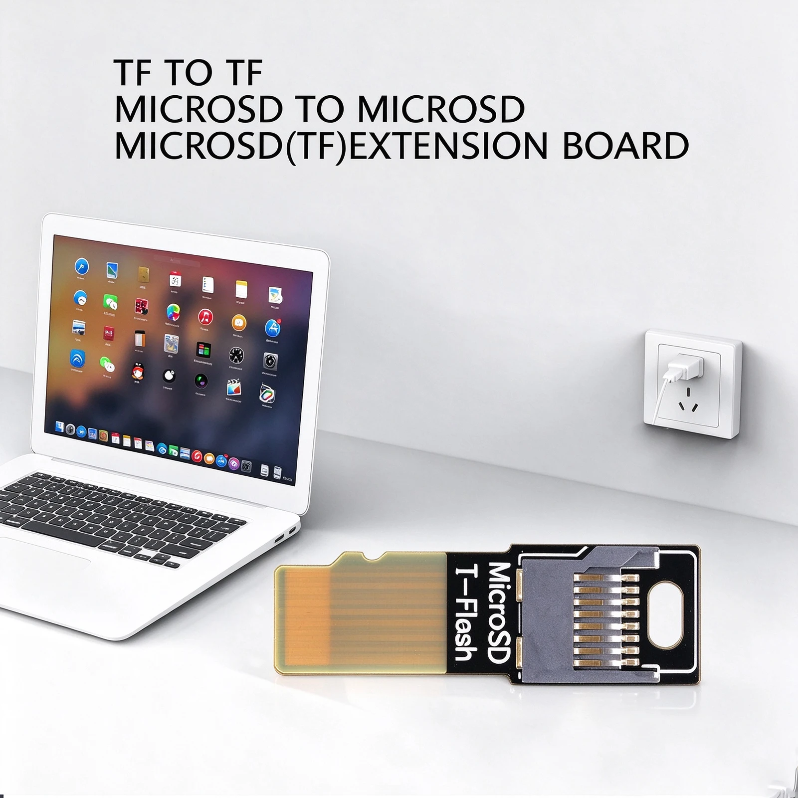 Micro SD TF Memory Card Male to Female Extension Adapter Extender Test Tools PCBA Connector For Mobile Phone Computer MP3 MP4 GP