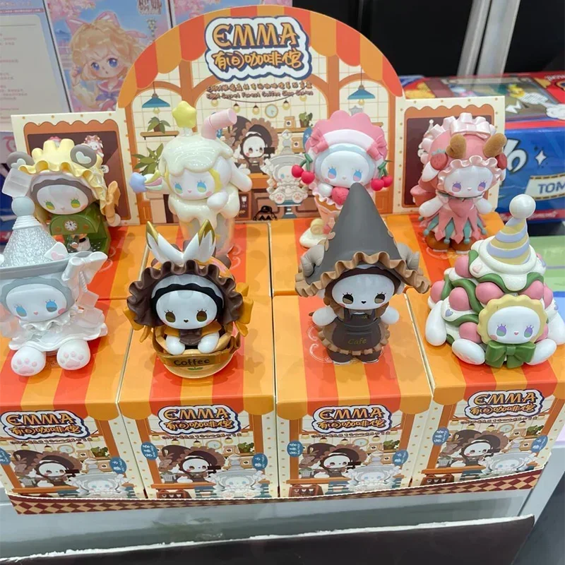EMMA Secret Forest Coffee Shop Series Blind Box Anime Action Figure Toy Mystery Box Ornament Creativity Trend Girl Surprise Gift
