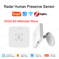 Tuya WiFi/Zigbee Human Presence Detector With Lux Detection Radar Detector Microwave Motion Sensor Support Z2Mqtt Home Assistant