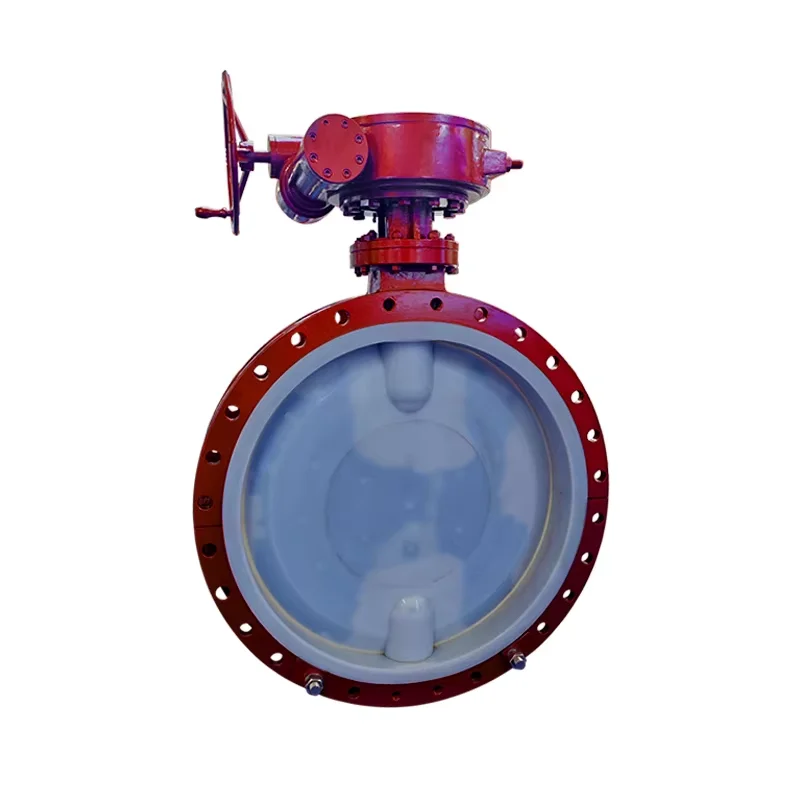 

Freya Large Diameter Manual Butterfly Valve Lining Turbine Flange Design PN10/PN16 Pressure Rating for Water Oil Steam