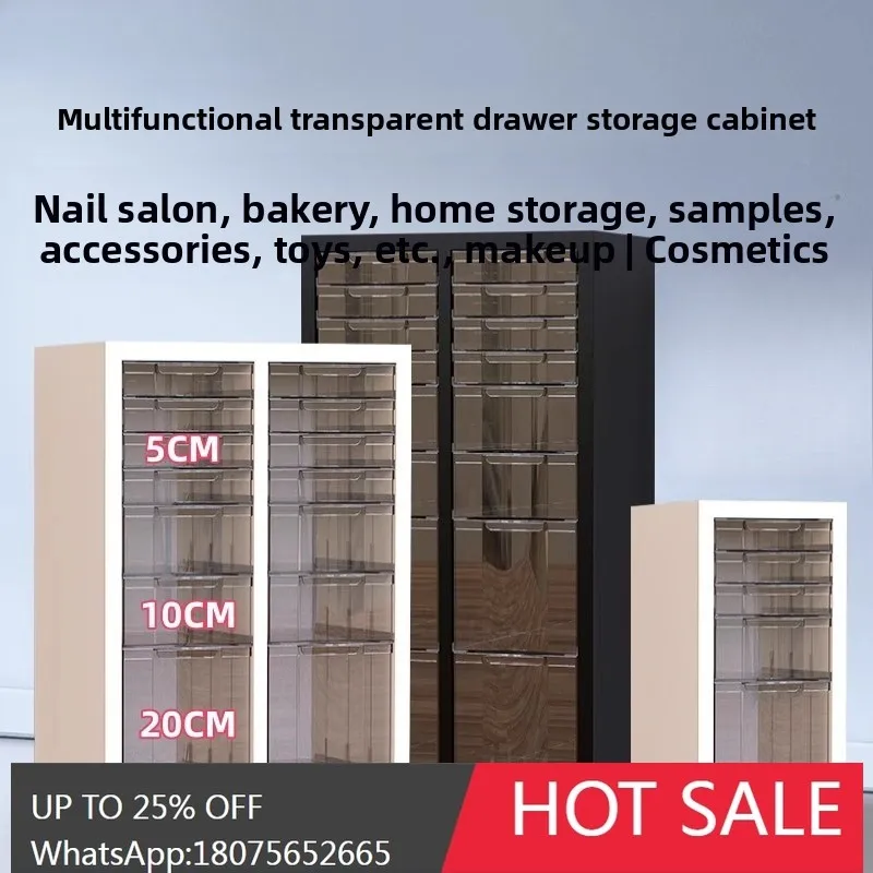 

MJY Modern Minimalist Drawer-Type Multi-Layer Storage Box, Movable