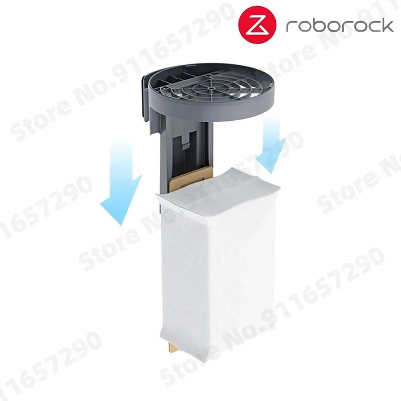 Roborock-Bolsa de polvo para Robot aspirador, accesorios de repuesto para aspiradora, piezas de repuesto de barrido, T7S, T7S Plus, S7, S7 Plus
