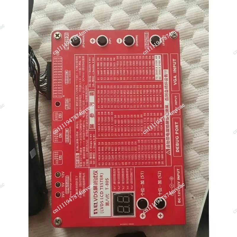 New Version 8th Generation LCD TV LVDS 2K 4K Screen T-80S Tester Screen Tester Point Screen Repair Tool