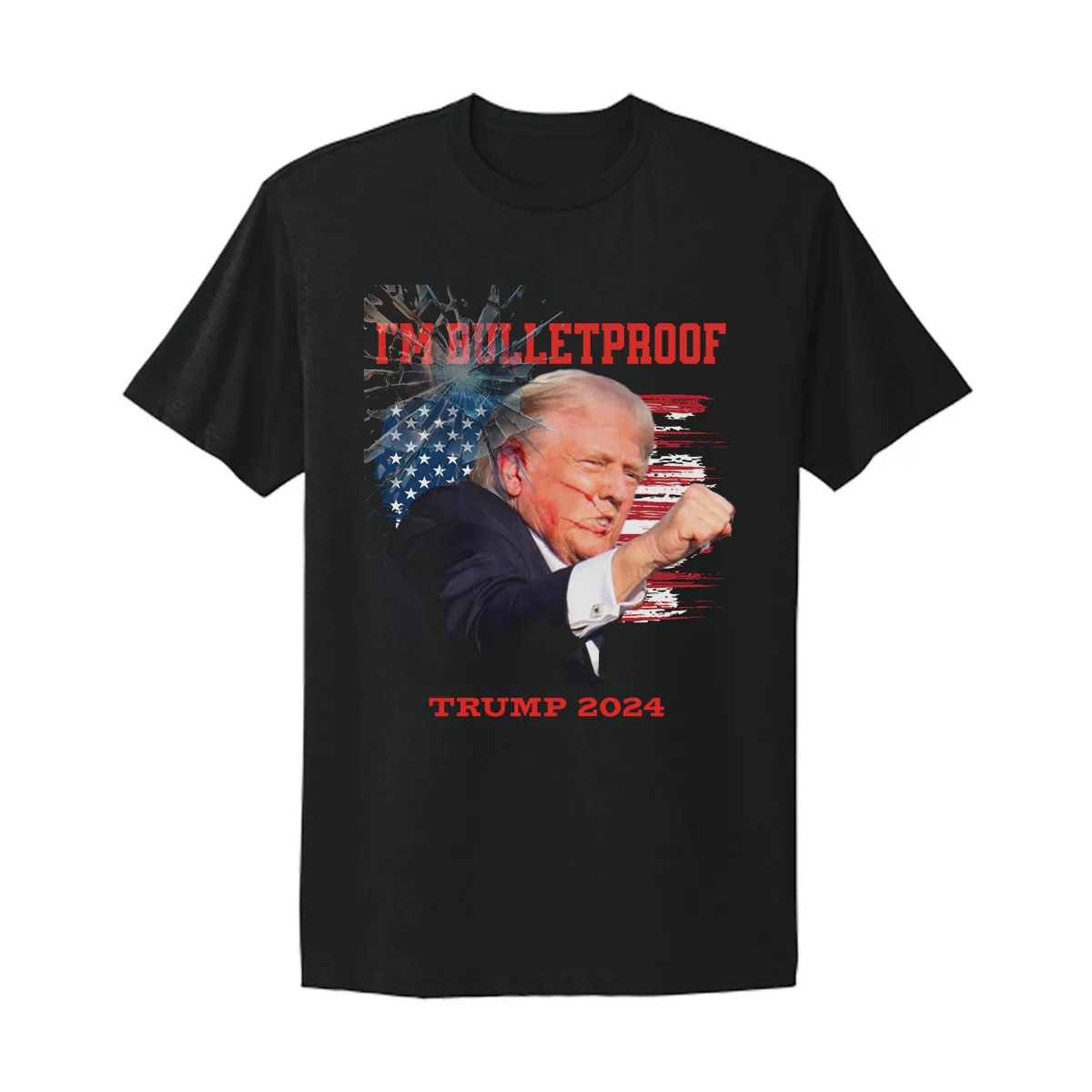 

Trump 2024 Fist Fight Take America Again You Missed MAGA Republican Gift T-shirt