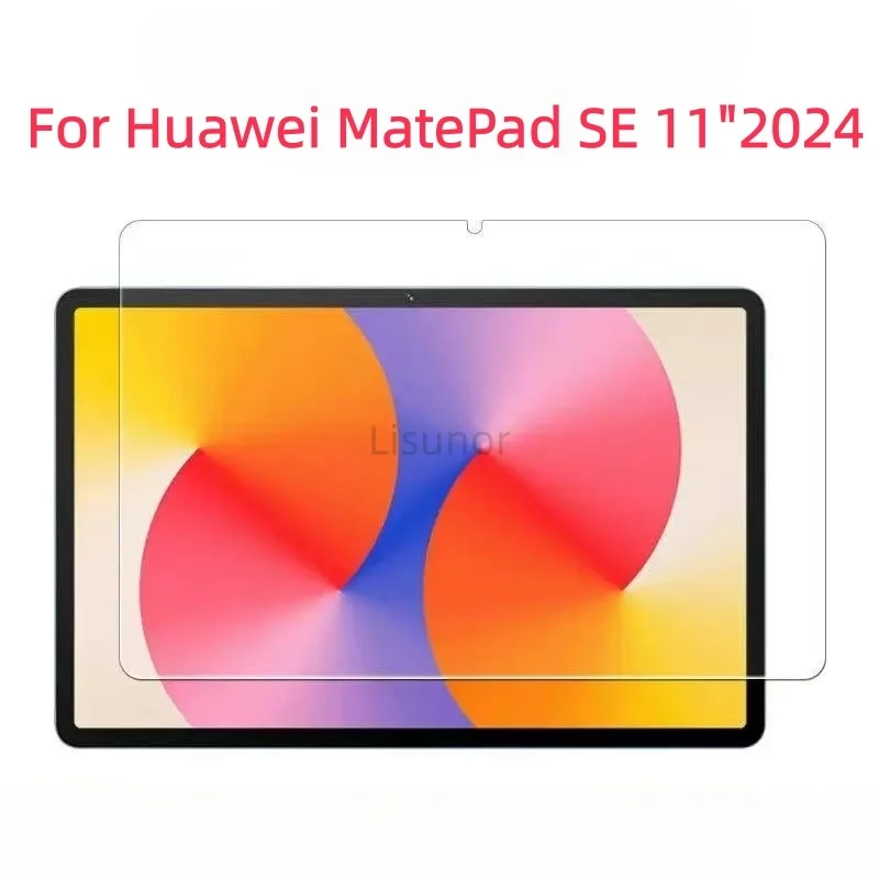 1 PCS 9H Tempered Glass Tablet Screen Protector For Huawei MatePad SE 11 Inch 2024 Anti-Fingerprint HD Clear Protective Film