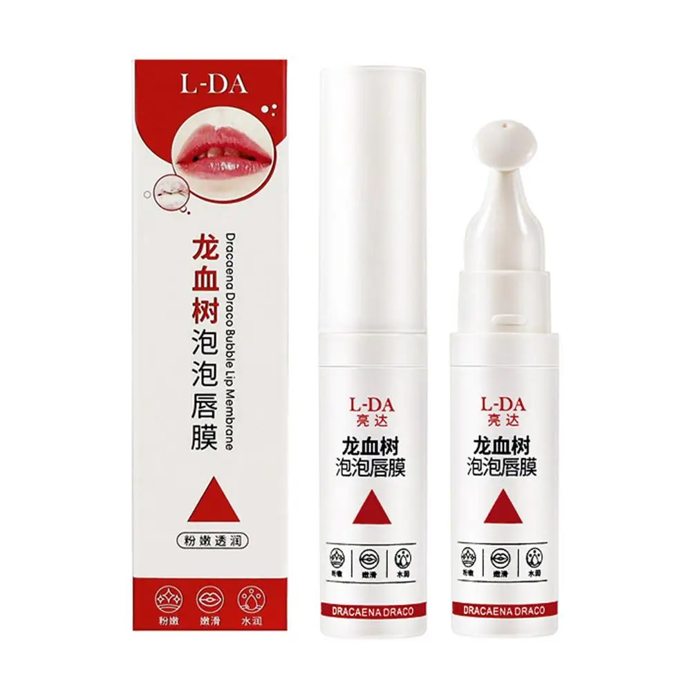 Bubbelverlichting Donkere Lippenbalsem Lipmasker Dracaena Draco Gloss Oil Gezondheid Exfoliatie Schoonheid Verwijdering Lipverzorging Lip Moisturizer S 5X1