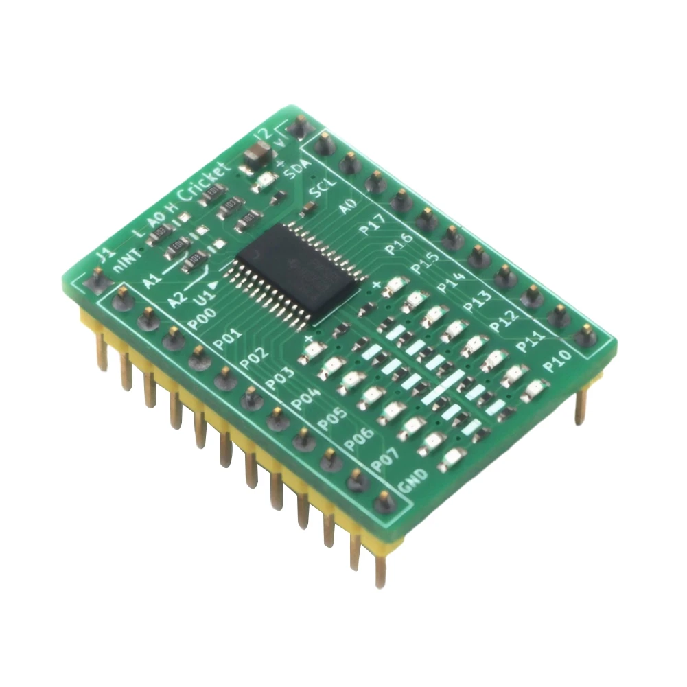 Módulo de expansão PCA9555A atualizado Módulo de placa de expansão IIC/I2C GPIO