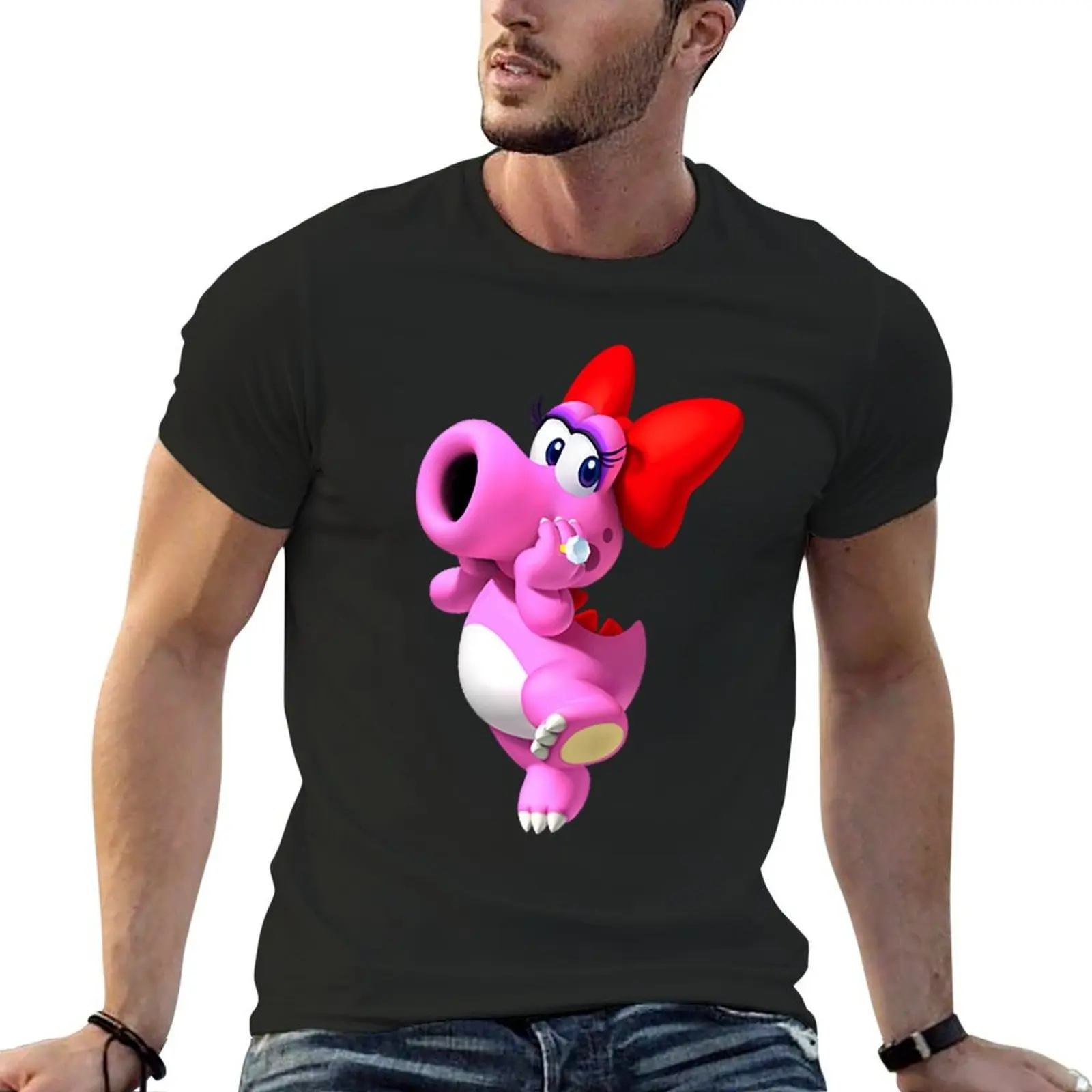 

Birdo T-Shirt boys whites plus sizes mens vintage t shirts