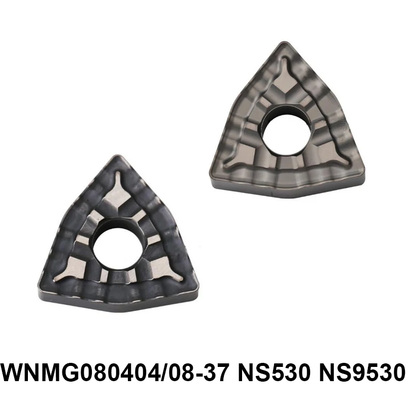 Original WNMG080408-TS-37 WNMG080404-TS NS530 NS9530 Cermet Carbide Inserts WNMG 080408 080404 Lathe Cutter CNC Turning Tool