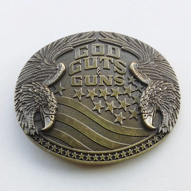 Western Style Belt Buckle 1.5 Inch Cowboy Cowgirl Buckles for Men & Women Replaceable Buckle