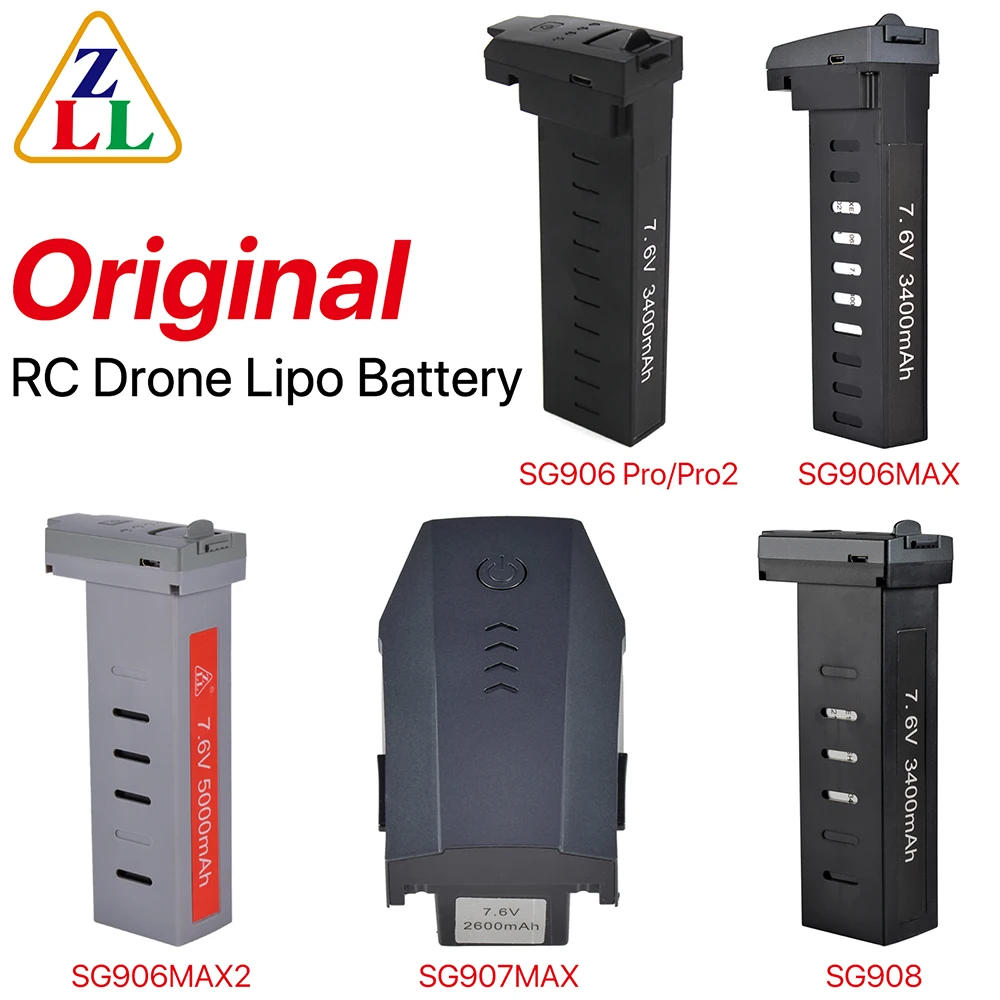 ZLL SG906 MAX2 oryginalne baterie dronowe SG906 Pro 2 MAX SG907MAX SG908 zdalnie sterowany Quadcopter bateria zastฤpcza czฤลci i akcesoria