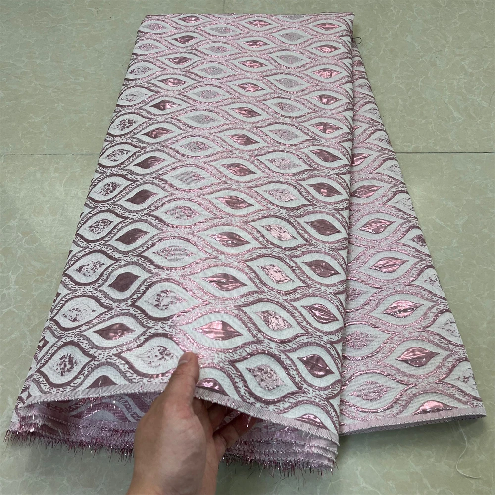 

2025 африканская нигерийская высококачественная тюлевая кружевная ткань, жаккардовая органза, вышивка, гипюр для вечерние платья для выпускного вечера, последние jk061