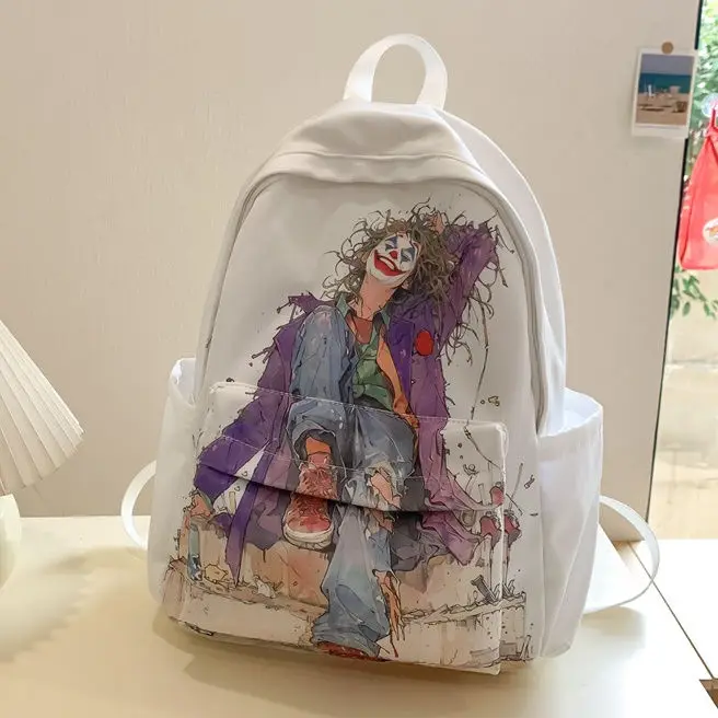 

Korean Backpacks for Women Ins Large Capacity Students School Backpack Graffiti Print Travel Girls Backpacks Mochila Mujer