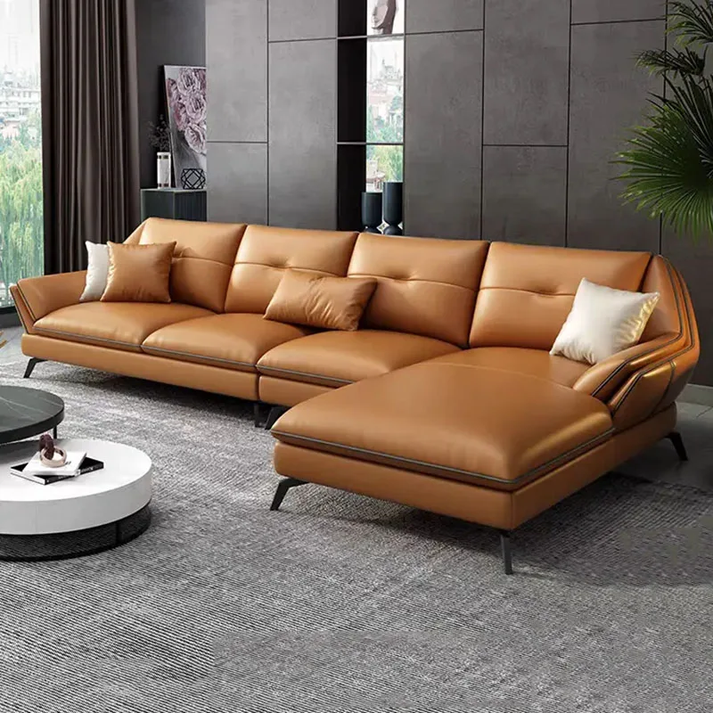 Nordic Corner Sofas Luxury L Shape Office Set Lazy Recliner Gamer Couch Seat Elegant Relaxing Divani Da Soggiorno Home Furniture