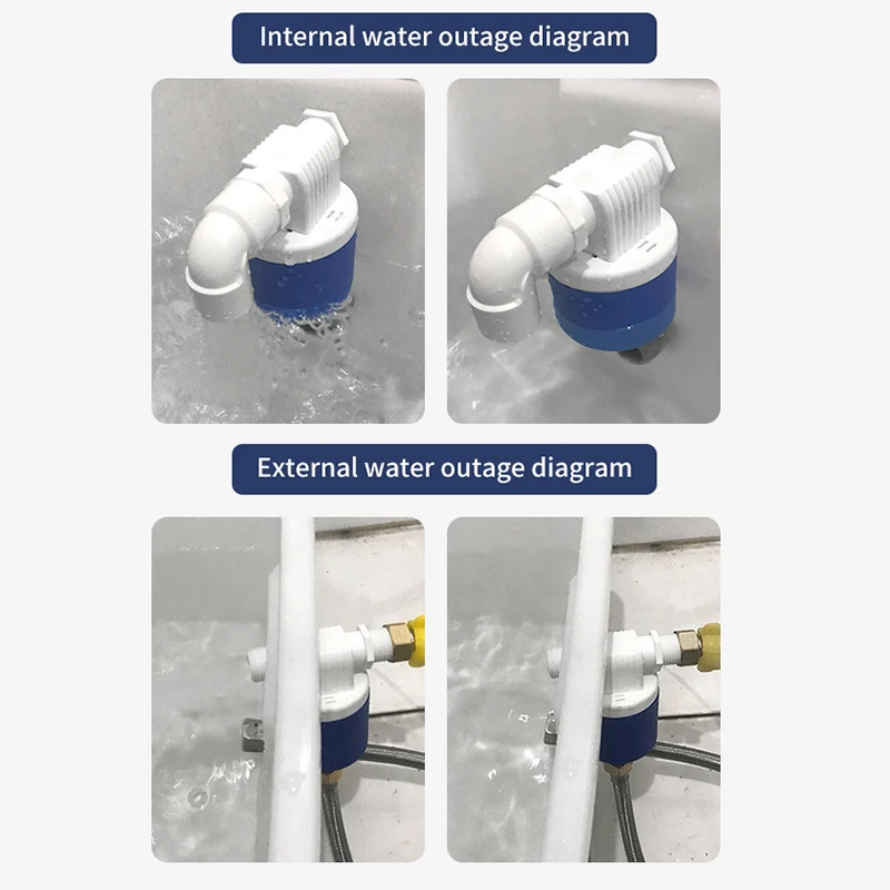 Automatyczny zawór kontroli poziomu wody 1/2 cala 3/4 cala, zawór pływakowy, zawór pływakowy do zbiornika, wieży, basenu, wyłącznik pływakowy, zawór dopływowy wody, automatyczne zatrzymanie