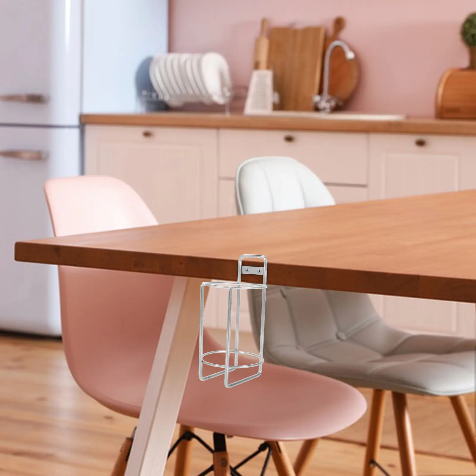 

Настенный держатель для бутылок из нержавеющей стали для офиса, мастерских, рабочих станций, органайзер для бутылок, устойчивый и надежный