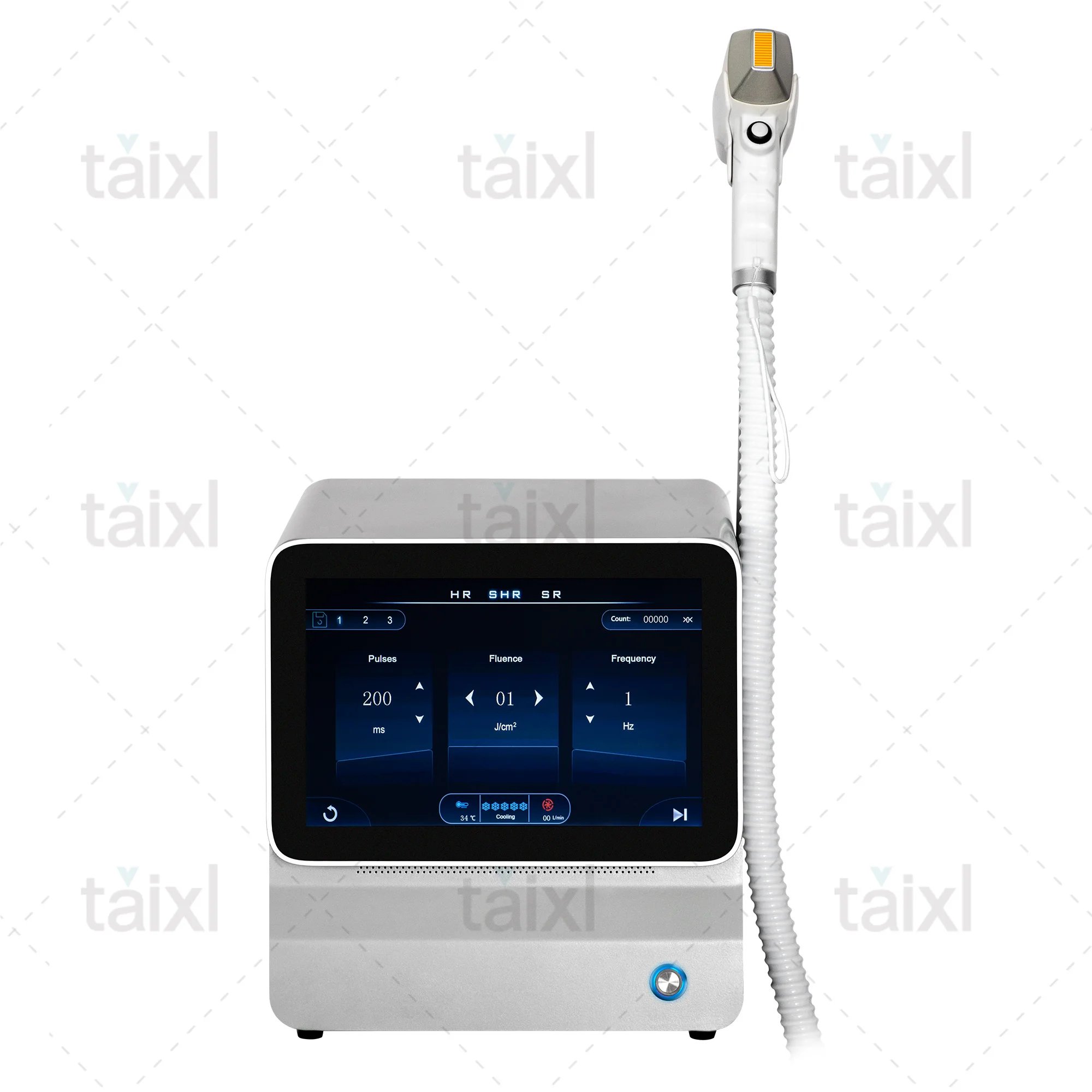 2025 Best Depilator New Ice Platinum Cooling System Skin Care 808nm Diode Laser Hair Removal Machine 3-Wavelength