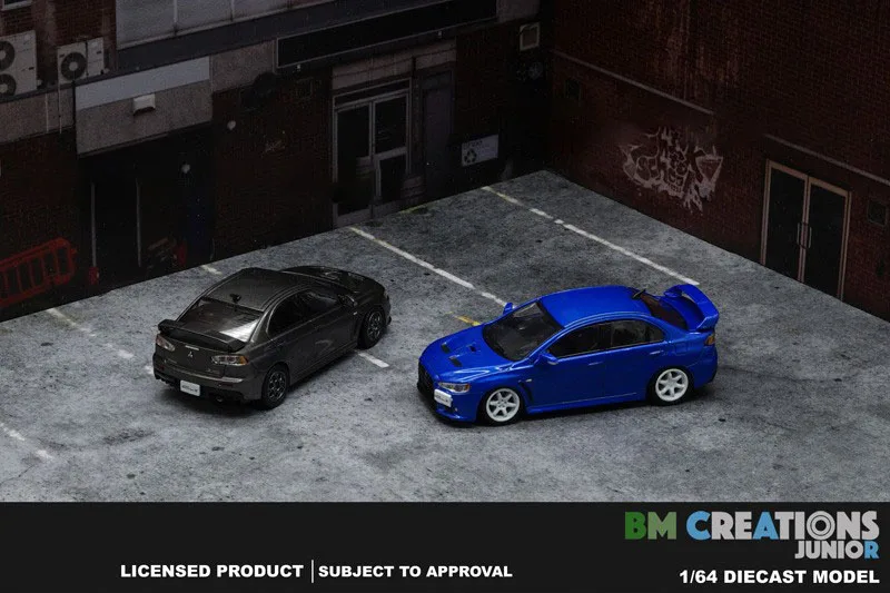 BM Creations 1:64  Lancer Evolution X  Diecast Alloy Toy Cars Simulation Model For Collection gift