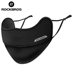 ROCKBROS Unisex Cycling Face Mask Dustproof Washable Anti-UV 50+ Adjustable Balaclava Sports Skate Scarf Half Face Mask Summer