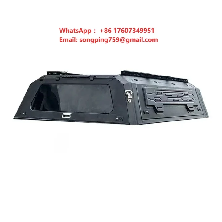 Hot Selling Pickup Truck Manganese Steel Three-door Rear Box Cover Cargo Box Cover Multi-functional Travel High Cover