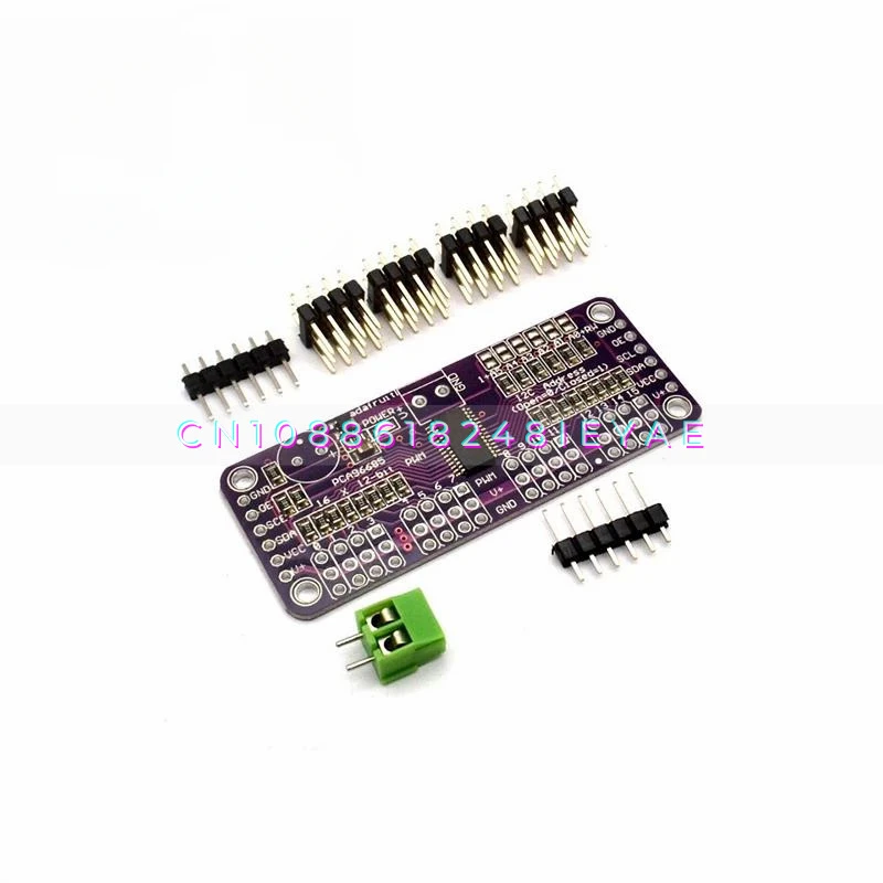 

MCU-PCA9685 16-channel 12-bit Fm + I2C Bus PWM контроллер серводвигателя