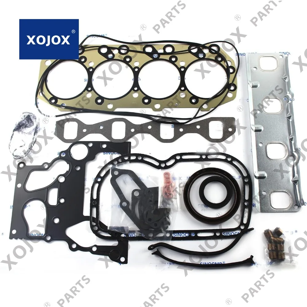 

XOJOX 4JA1 4JA1T Engine Full Gasket Kit Head Gasket Set For Isuzu D-Max Panther Crosswind NHR54 TFR54 Truck Holden Rodeo Pickup