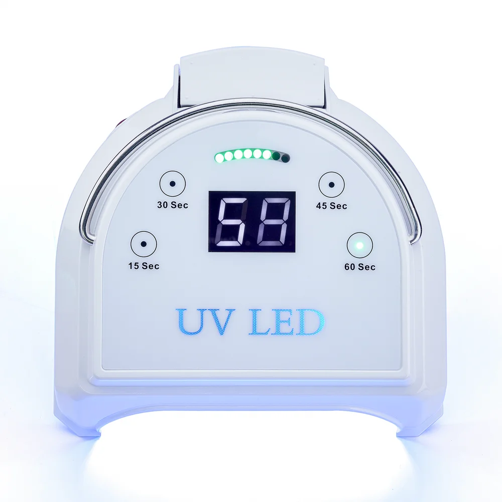 Led Nail Lamp 60w Faster Gel Nail Dryer Professional Curing Lamp Automatic Sensor Gel Polish Machine With 4 Timer Setting