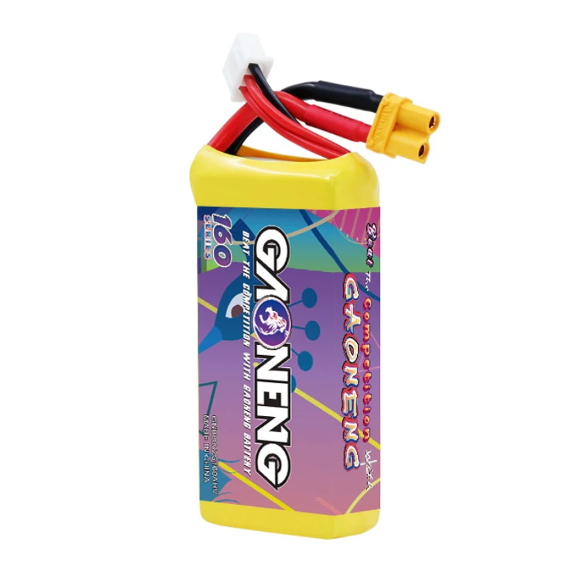 GNB 2S 7.6V 880mAh 160C/320C Oplaadbare LiPo Batterij Met XT30 Plug Voor FPV Drone quadcopter Vliegtuig Helikopter RC Onderdelen