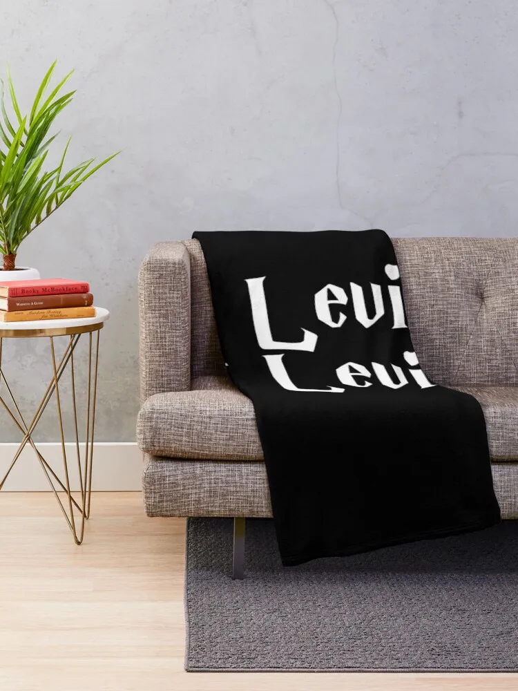 is LeviOsa, not LeviosA Throw Blanket Tourist for sofa Flannel Fabric Blankets