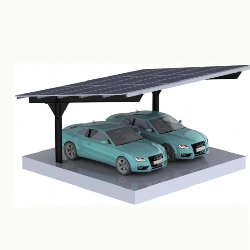 Home Use 1 Car or 2 Cars Waterproof Aluminum Frame Solar Carport Car Park Canopy for Carport Mounting System Installation Cost
