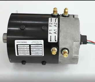 Harga Pabrik Motor Dc 3.7kw 48V 10 Gigi untuk Mobil Golf Listrik
