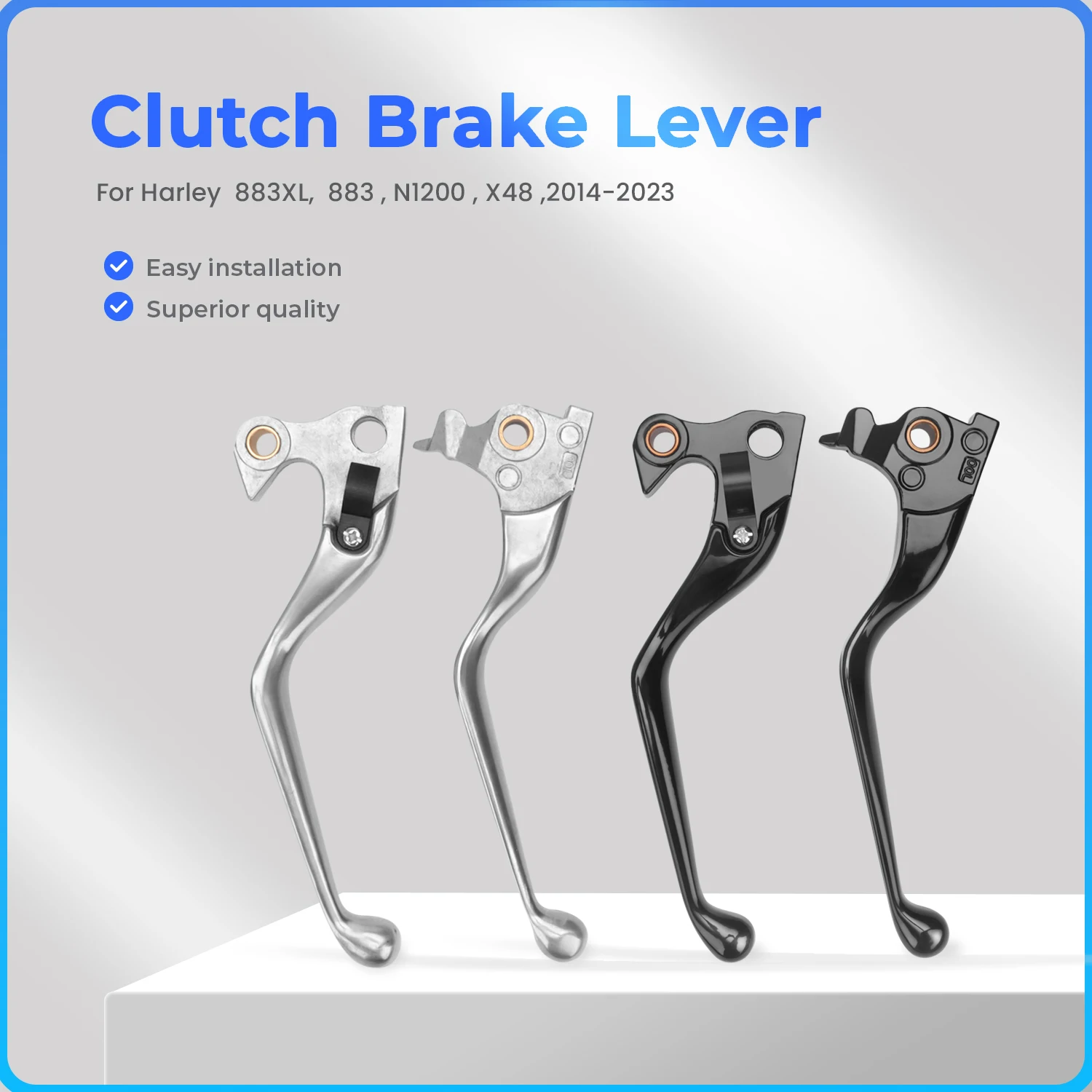 Brake Clutch Levers For Harley Sportster Iron 883 XL XL883 1200 XL1200 XR1200 N Custom C X48 Forty Eight Seventy Two 2014-2023