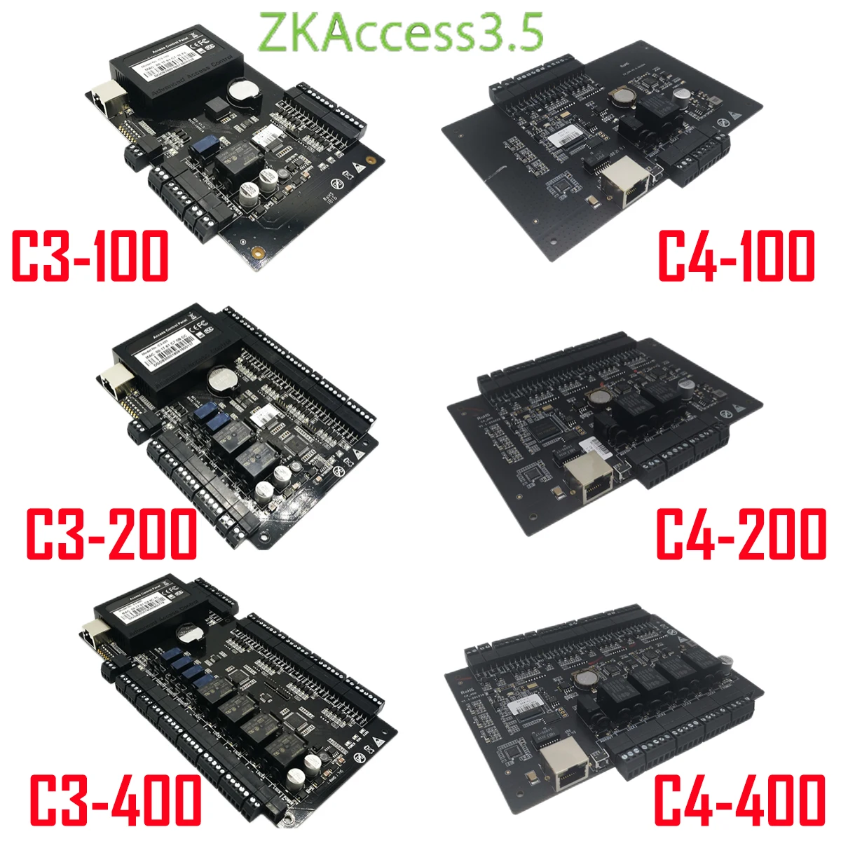 C3-100 C3-200 C3-400 C4-100 C4-200 C4-400 1 개 2 개 4 개 도어락 컨트롤러 패널 RFID 카드, Tcp/IP Lan 출입 통제 시스템 