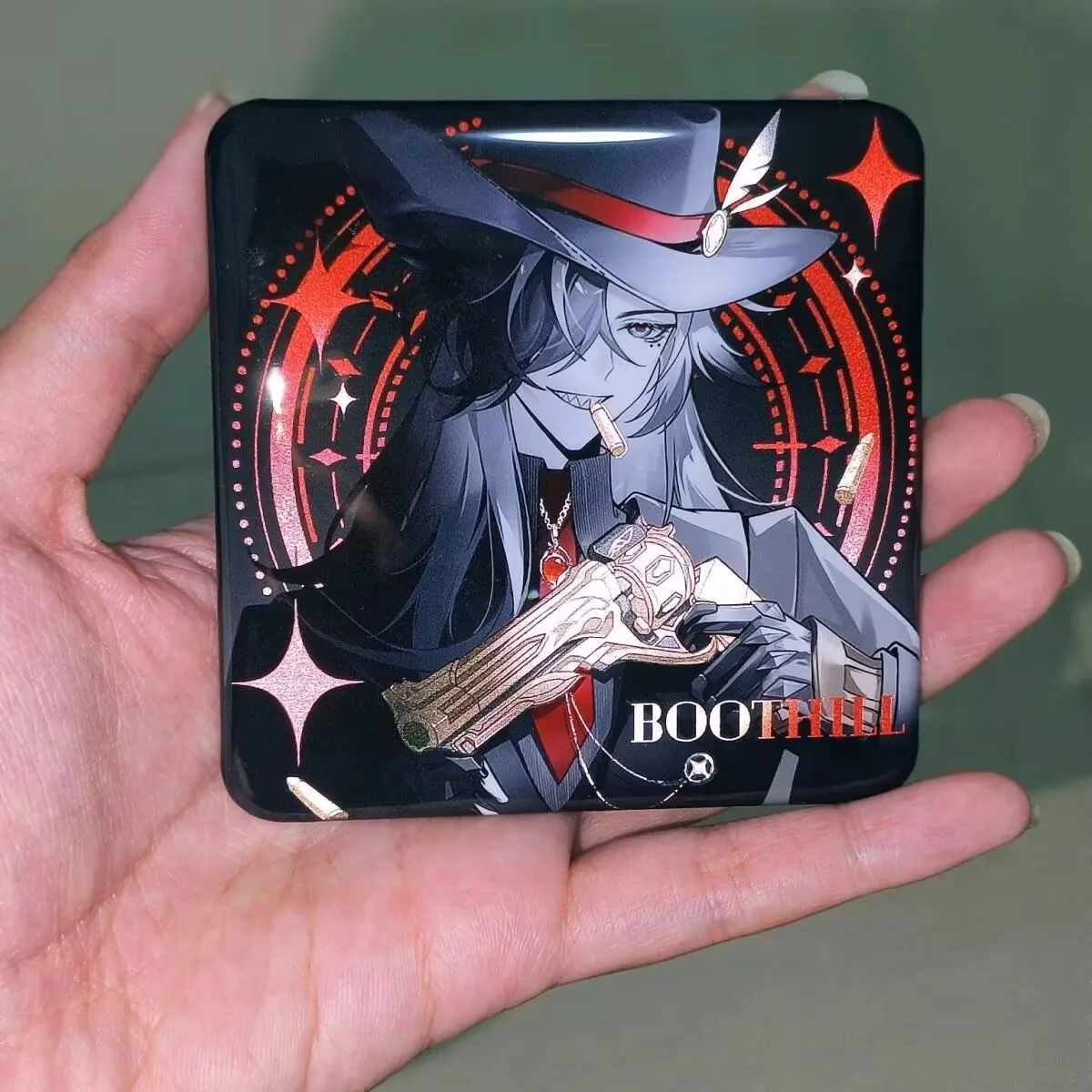 "سكك الحديدية المكسورة"، منتج محيطي مصنوع من مروحة، أرز هدية لشرب القمر من الذهب الرملي Sunday Blade Portio