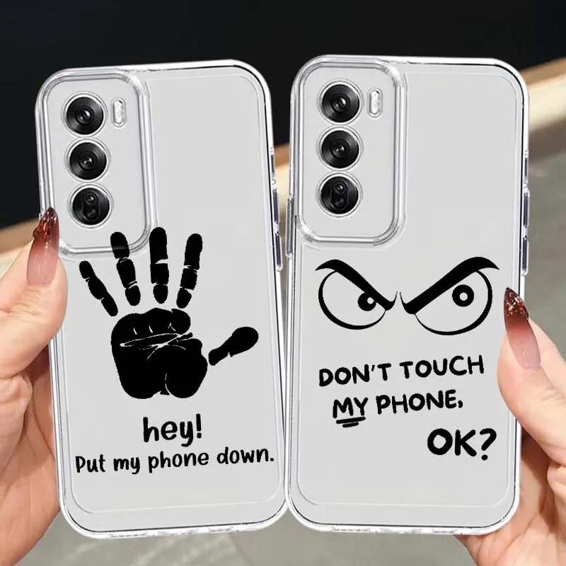 

Simple design emoticons Phone Case For OPPO A11 A16 A55 A56 A57 A72 A52 A73 A74 A54 A76 A78 A58 A98 Pro 5G TPU Transparent