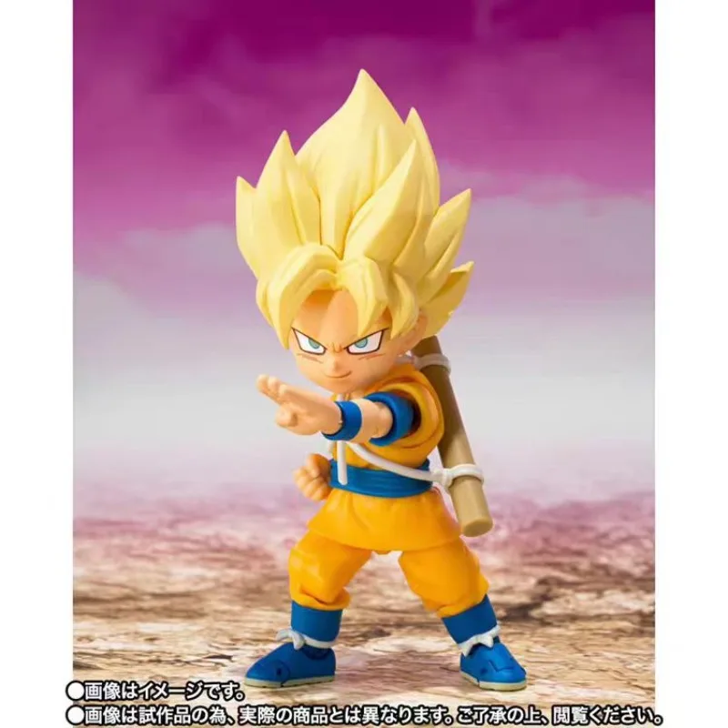 

100% Original Bandai S.H.Figuarts SHF Dragon Ball SUPER SAIYAN SON GOKU (MINI) DAIMA Anime Action Figures Model Toys Pre-Order
