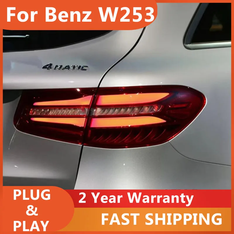 

Задний фонарь KOWELL для Mercedes-Benz W253 GLC200 GLC260 GLC300: стоп-сигнал, указатель поворота, габаритный огонь