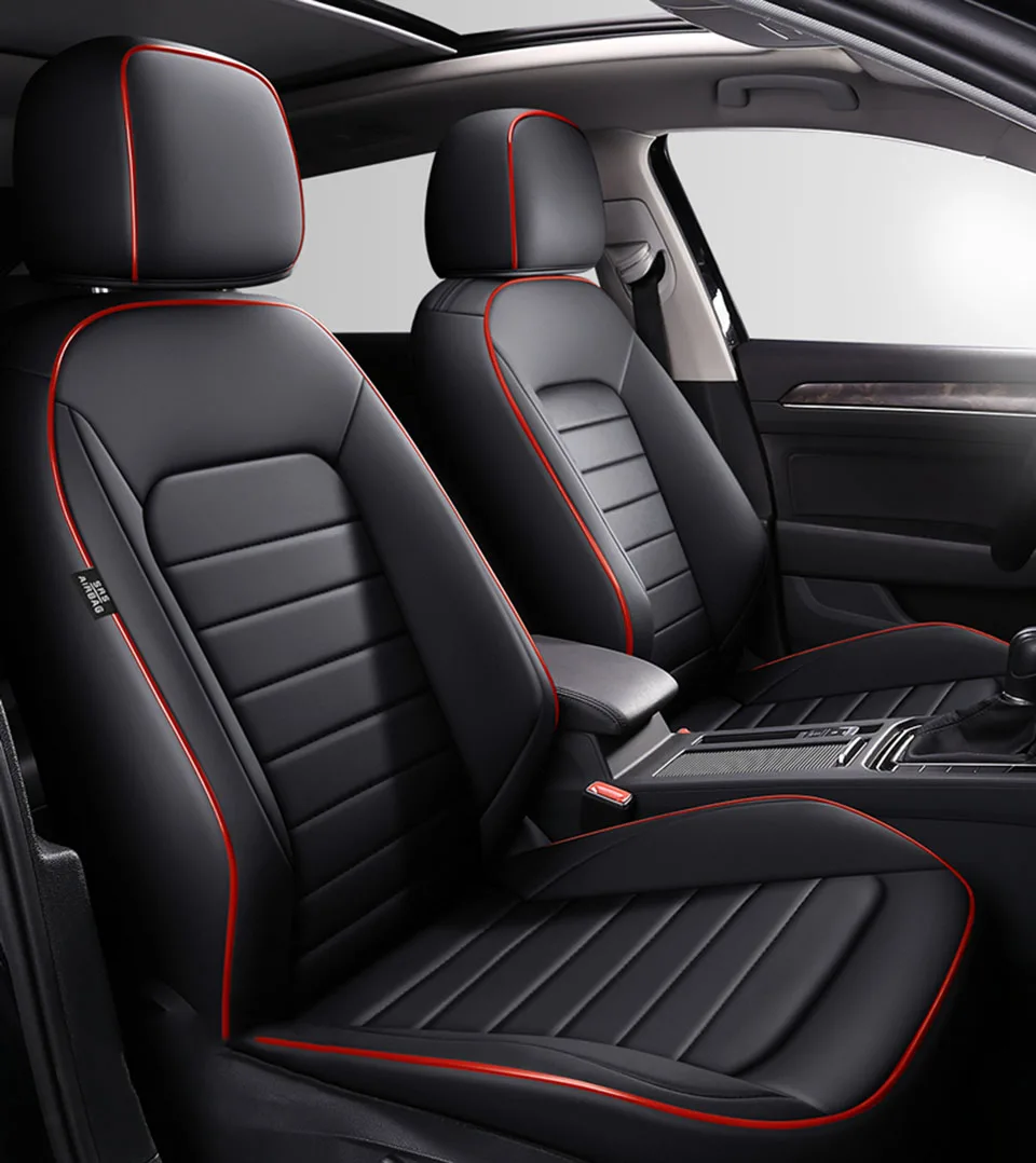 Autositzbezüge für VW Passat B8 2017 2018 2019 Leder Auto Luxus Komplettset Innenausstattung Autoteile Zubehör – Detail 12