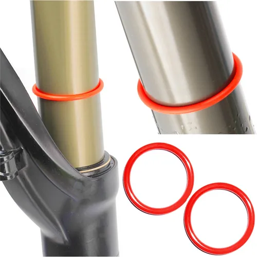 Junta tórica de goma para horquilla de bicicleta de montaña, 28mm, 30mm, 32mm, 34mm, 35mm, 36mm, 38mm, 40mm
