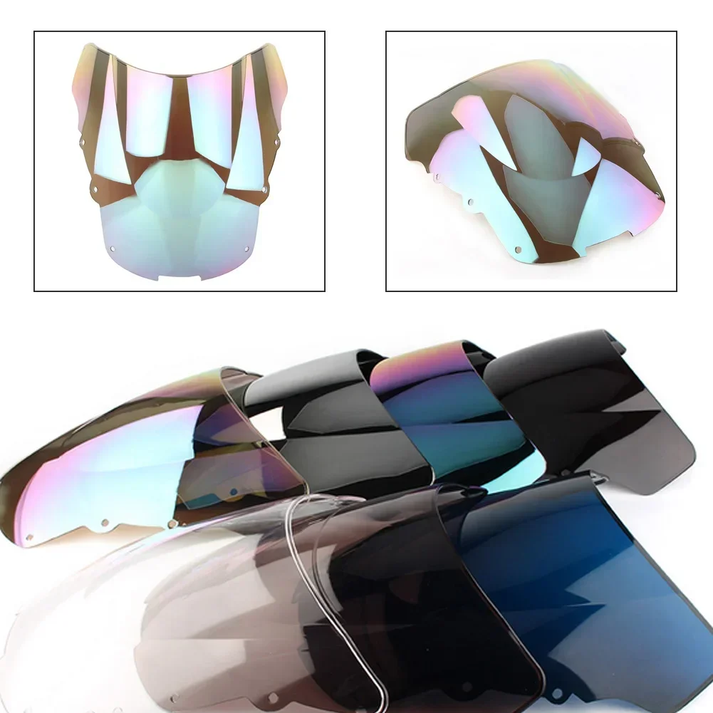 

Для Honda CBR1100XX CBR 1100XX CBR 1100 XX 1996-2007 экран мотоцикла двойной пузырь дефлектор лобового стекла протектор ветрового стекла