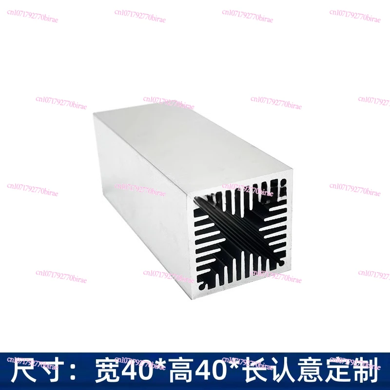 

Aluminum Profile High-power Air-cooled Heat Sink Wind Tunnel Radiator 30 * 30 40 * 40 50 * 50 60 70 80